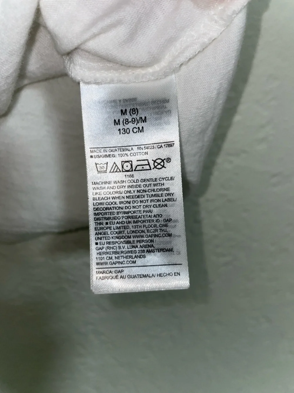 GAP White NASA Graphic Tee with Rocket Launch Art - Picture 5 of 6